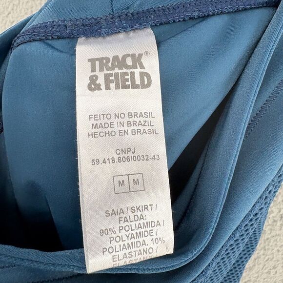 track & field skort skirt size medium made in Brazil tennis pickle ball sporty - Picture 11 of 14